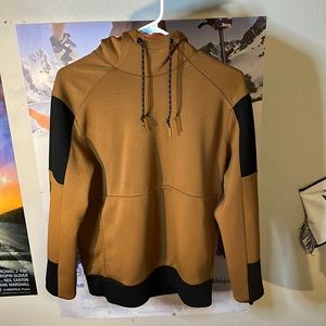 Brown American eagle hoodie